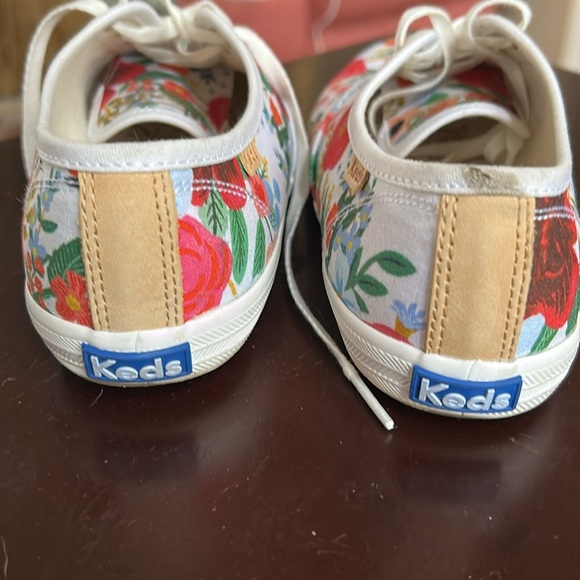Keds Rifle Paper Company Garden Party Floral SZ 7 Sneakers Shoes - Picture 5 of 7